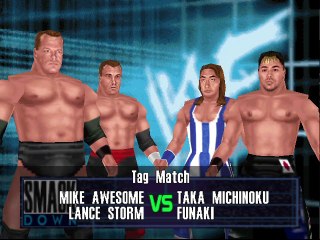 WWF Invasion No Mercy Mod Matches Team Canada vs Kaientai