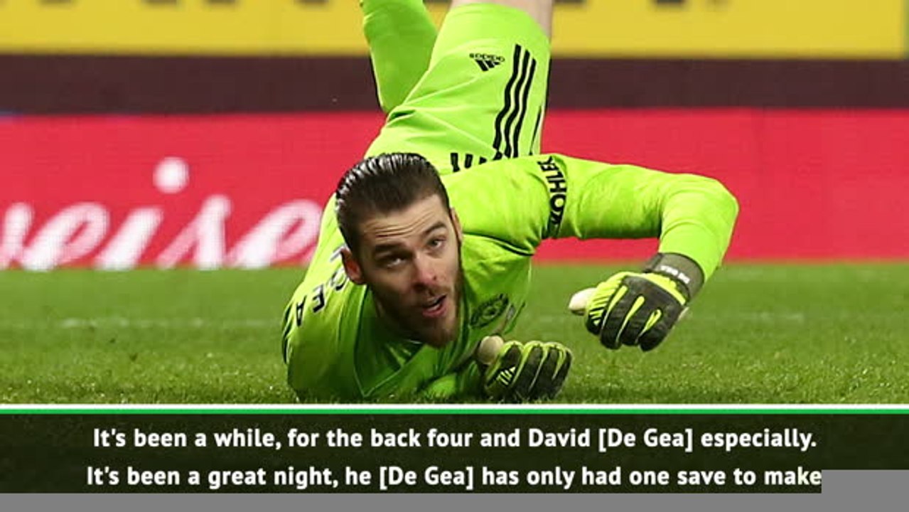 Burnley clean sheet and victory pleases Solskjaer