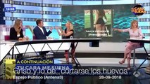 ¡Susanna Griso y el subdirector de su programa al que van a cortarle los huevos!