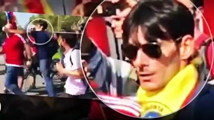 Cataluña: Éste es el matón independentista que agredió al guardia civil