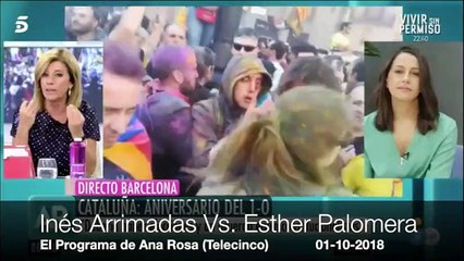Inés Arrimadas frena en seco a Palomera por pasarse de ultra del gobierno progre