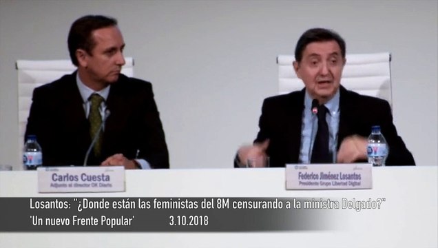 Losantos: ¿Dónde están las periodistas feministas del 8M censurando a la ministra Delgado?