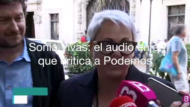 La expolicía podemita que quiere ser alcaldesa de Palma: ¡Qué hijos de puta los de Podemos, son escoria!