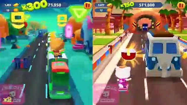 RUN- RUN- RUN- TALKING TOM GOLD RUN NEW HALLOWEEN 2019 TALKING GINGER VS PRINCESS ANGELA