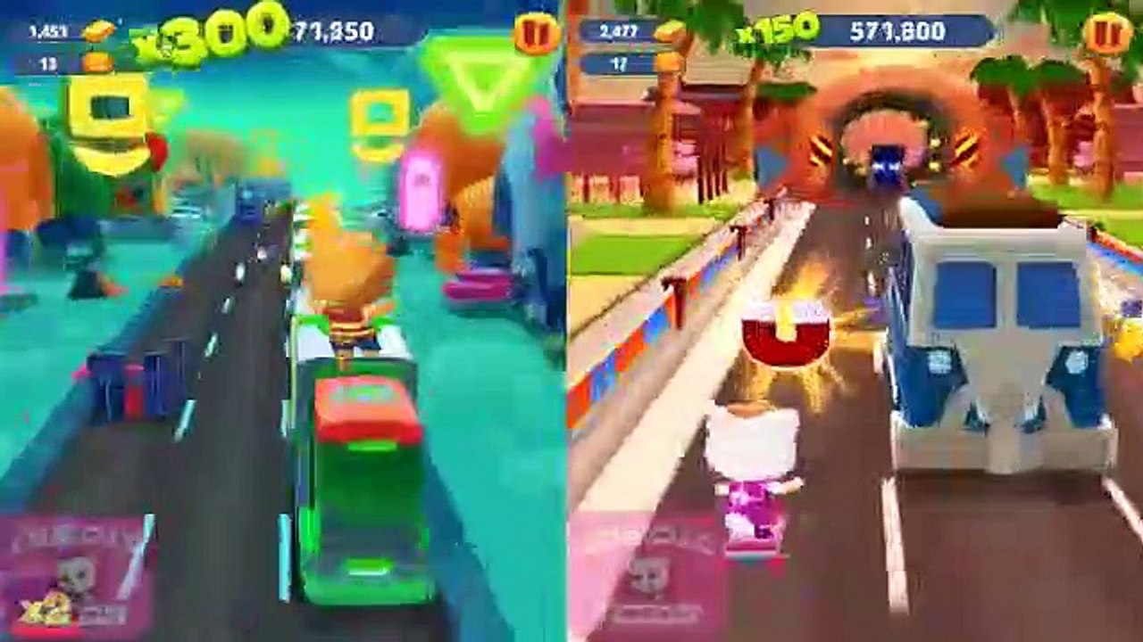 RUN- RUN- RUN- TALKING TOM GOLD RUN NEW HALLOWEEN 2019 TALKING GINGER VS PRINCESS ANGELA