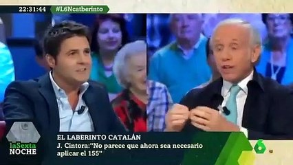 Marhuenda estalla ante las teorías separaristas de Inda y Cintora y los manda al 'loquero'