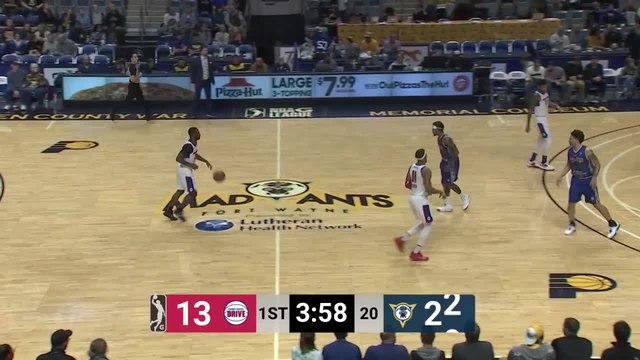 Tra-Deon Hollins (10 points) Highlights vs. Fort Wayne Mad Ants