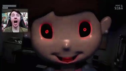 Gamer Reaction - Jollibee's FNAF Fan Game JUMPSCARE