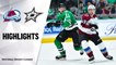 NHL Highlights | Avalanche @ Stars 12/28/19
