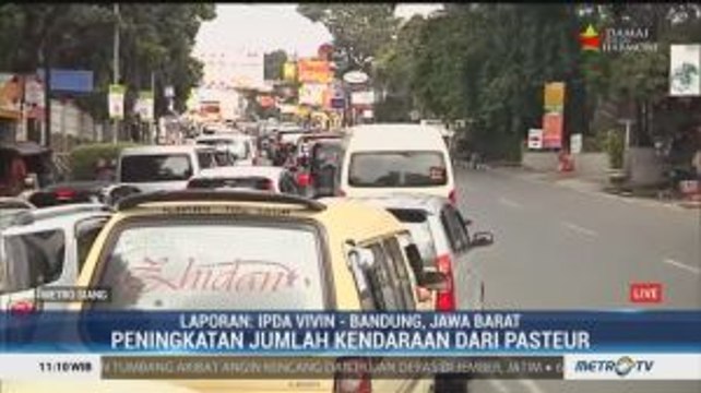 Arus Lalin Menuju Lembang Padat