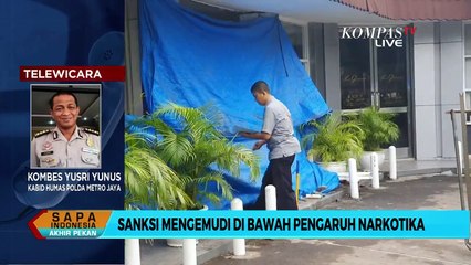 Jeratan Pasal Berlapis Bagi Pengendara Dibawah Pengaruh Narkotika