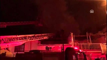 Burdur'da ev yangını