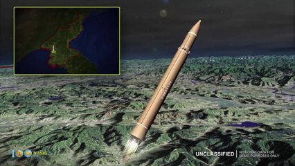 美공군, 北 ICBM 발사 가정 대응 영상 공개 / YTN