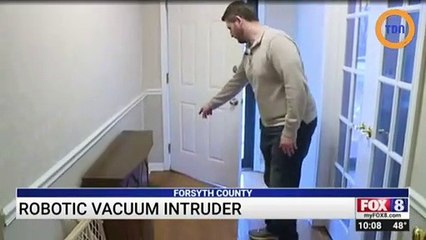 Un robot aspirateur est confondu avec un cambrioleur