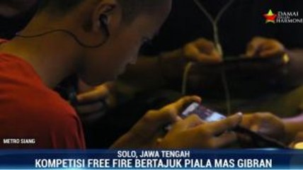 Kompetisi Esports 'Piala Mas Gibran' Digelar di Solo