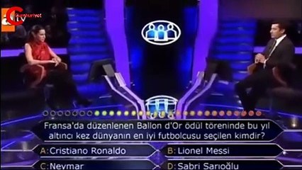Kim Milyoner Olmak İster'e damga vuran Sabri Sarıoğlu sorusu!