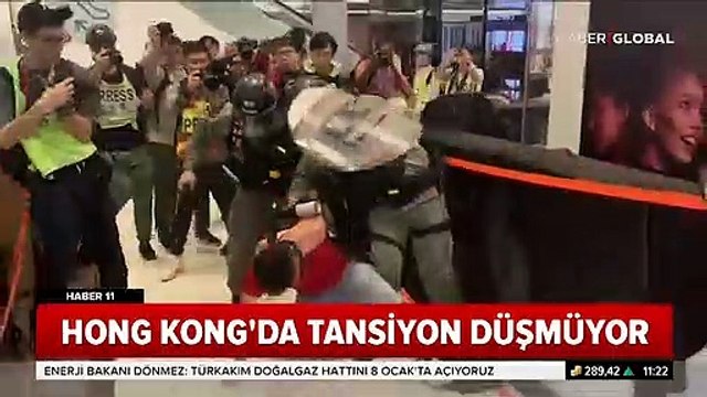 Hong Kong'da tansiyon düşmüyor
