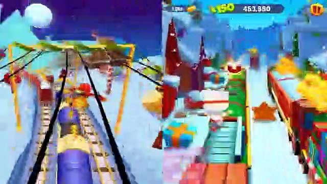 RUN- RUN- RUN- TALKING TOM GOLD RUN NEW UPDATE CHRISTMAS 2019 VS SUBWAY SURFERS -3