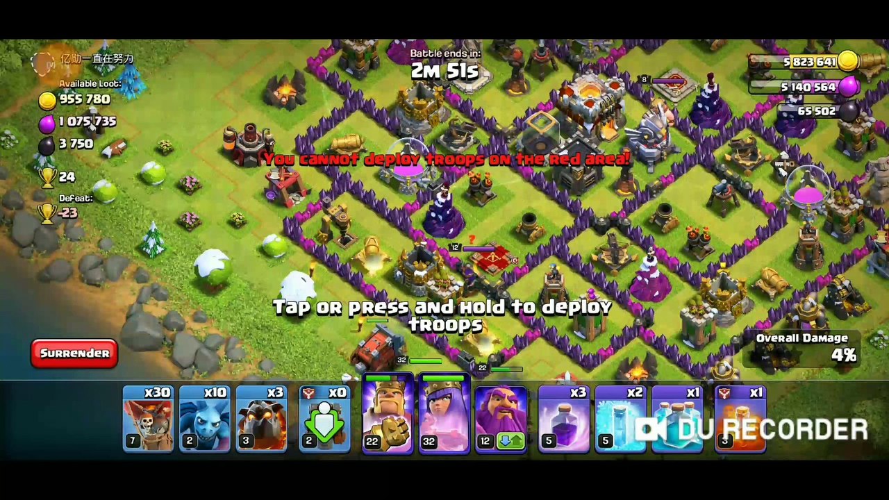 COC NEW ATTACK.....