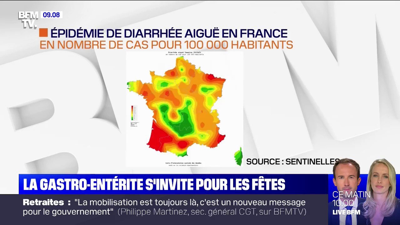 La gastro-entérite est de retour