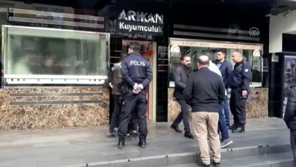 Kuyumcudan 18 kilogram altın çalındı