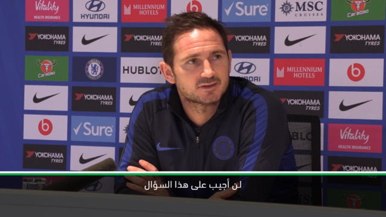 كرة قدم: الدوري الممتاز: لامبارد يرفض إشعال النقاش حول مغادرة دايفيد لويز