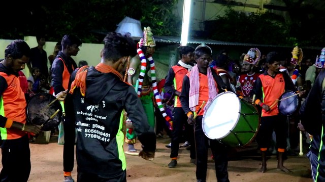 dancing Parai Music using thappattai - this music will make you dance dont miss