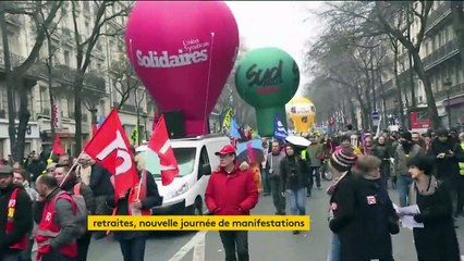 Retraites : nouvelle journée de manifestations