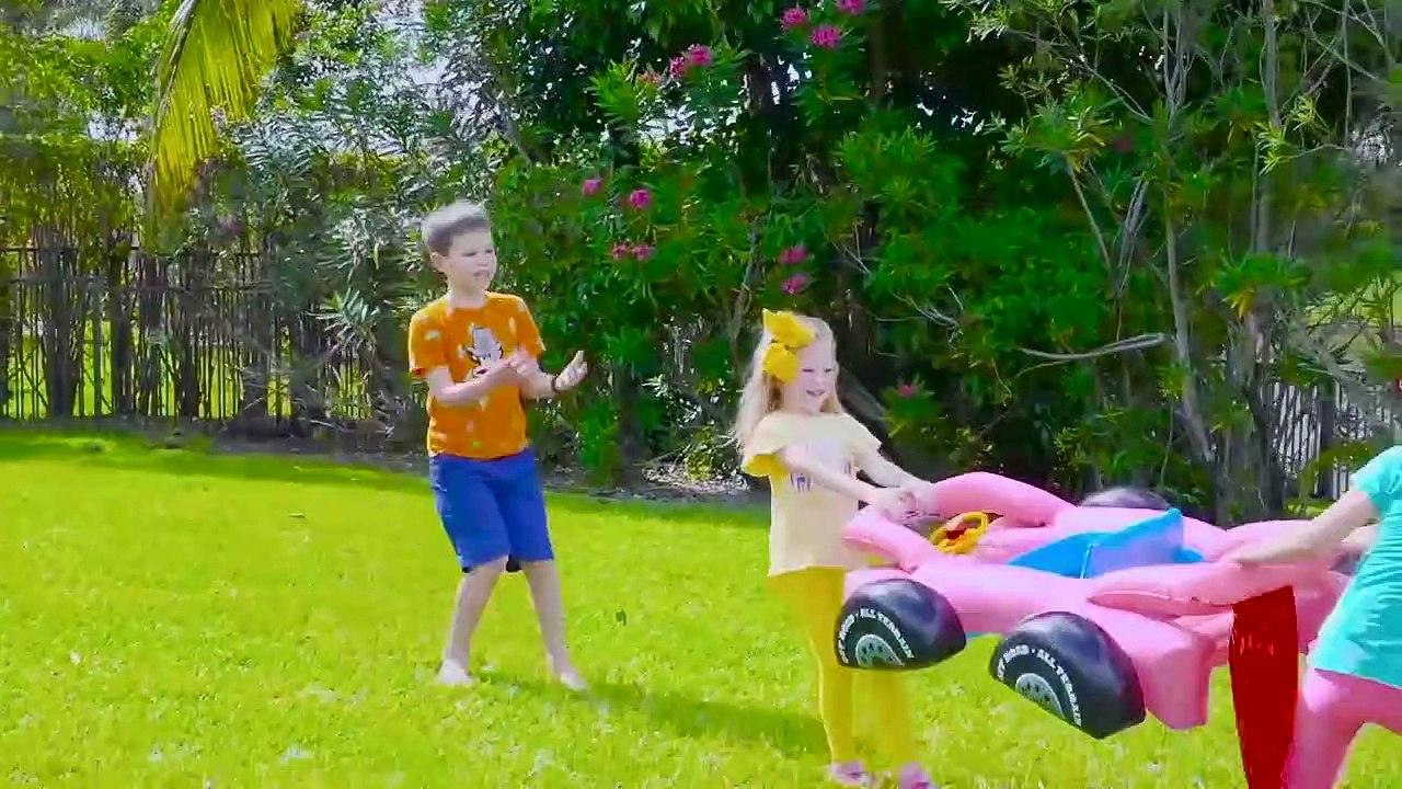 Катя и Макс с Настей распаковывают сюрпризы - Mister max and Miss Katy - Like Nastya Vlog - Мистер Макс и Мисс Кейти, Катя Мис Кэти