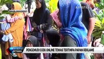 Driver Ojol Korban Reklame Roboh di Cengkareng Dimakamkan