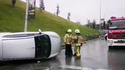 Pendik'teki trafik kazasında 1 kişi yaralandı - İSTANBUL