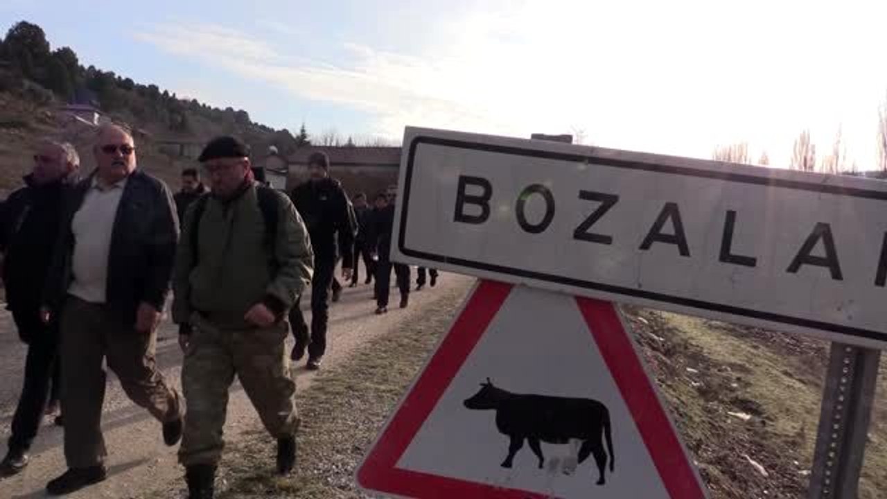 Bozüyük'te 9 kilometrelik doğa yürüyüşü