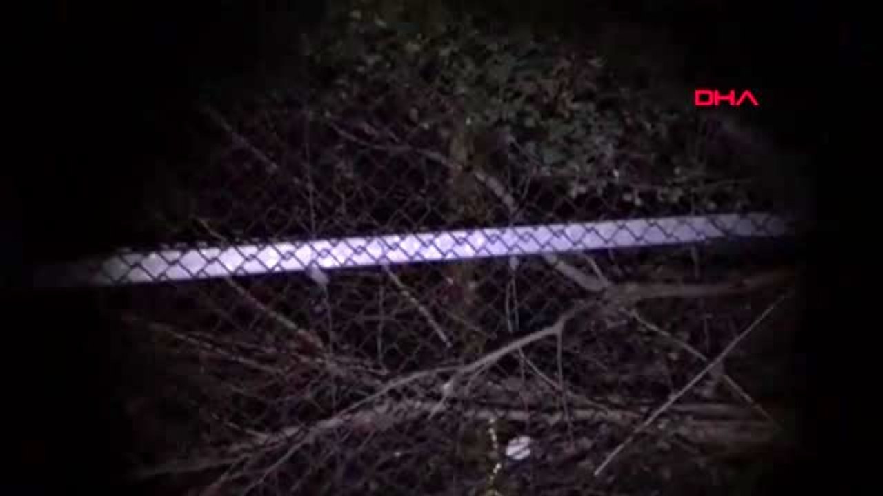 Yunan güvenlik güçlerinin göçmeni darbettiği anlar kamerada