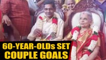 Sexagenarian couple gets wedded after meeting at old age home | OneIndia News