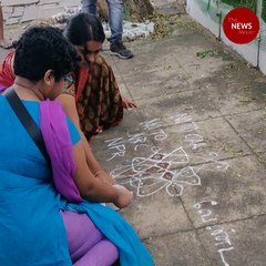 Chennai police detain 7 citizens for drawing ‘anti-CAA kolams’, released later