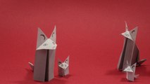 TUTO - Un petit chat tout simple en origami
