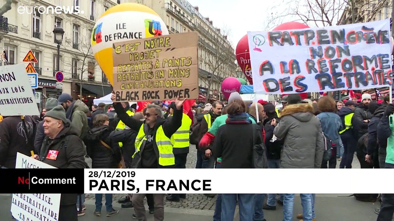 Streikchaos in paris