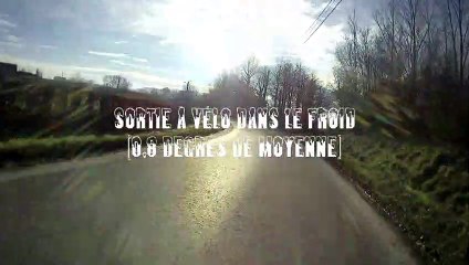 Sortie à vélo dans le froid 0.8 degrés de moyenne (29/12/2019) Amico Gaspare