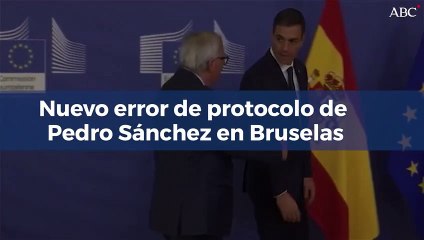 Juncker saca de escena al metepatas Pedro Sánchez
