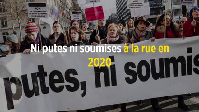 Ni putes ni soumises à la rue en 2020