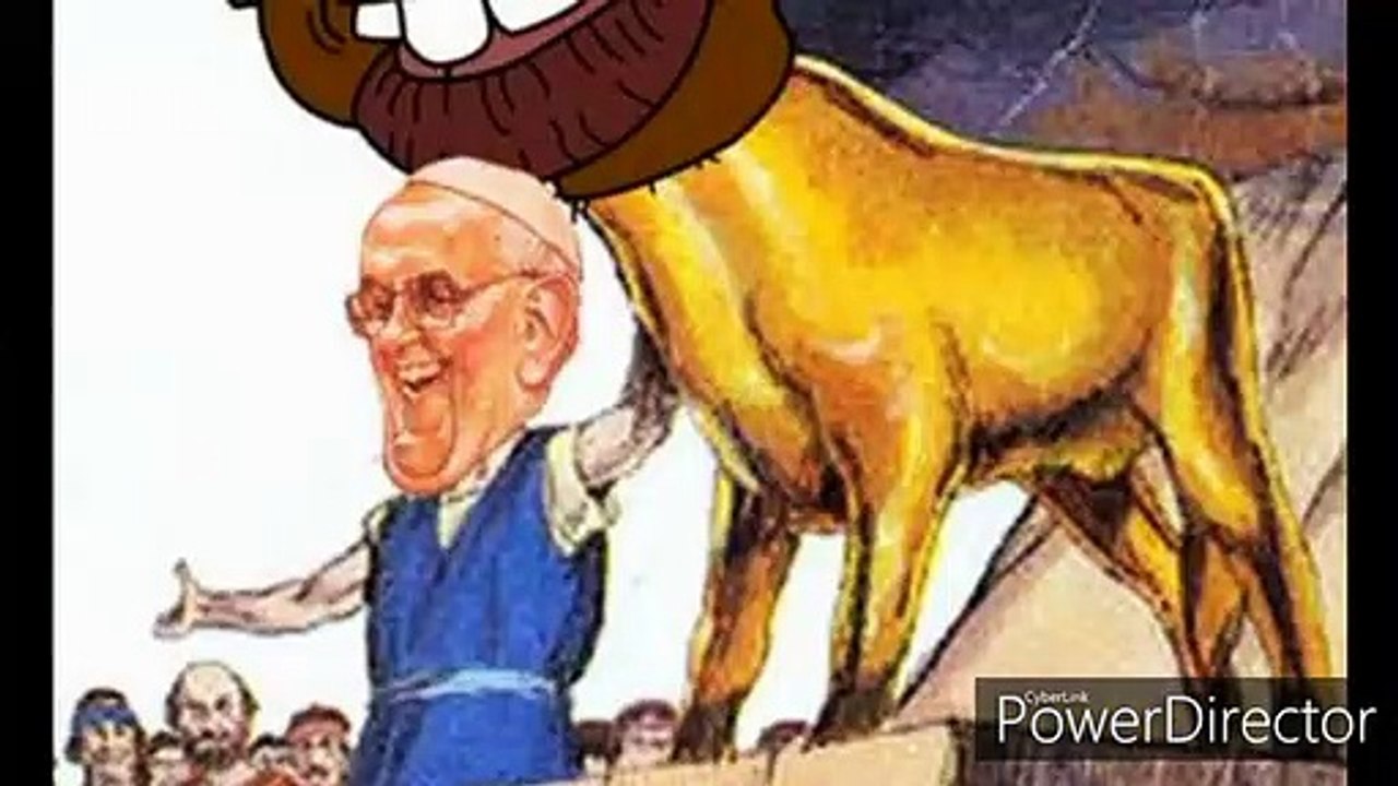 BERGOGLIO IDOLATRA LANCIA ANATEMI SU IDOLATRIA E MAGHI