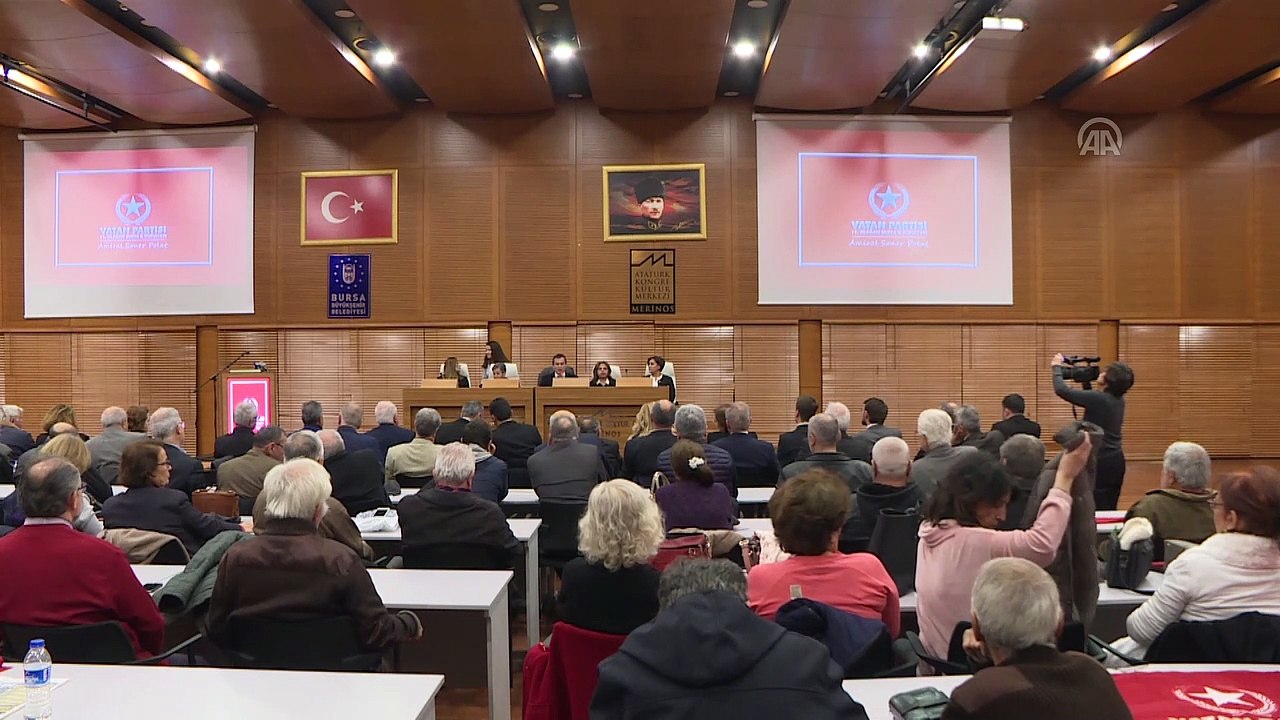 Doğu Perinçek: 'Zorlukları en başta Türk milletinin çelik iradesi ile yeneceğiz' - BURSA