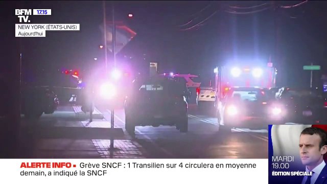 Près de New York, un homme a attaqué à la machette la demeure d'un rabbin et fait cinq blessés