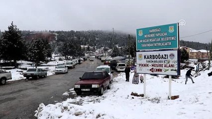 Vatandaşlar karın tadını çıkardı