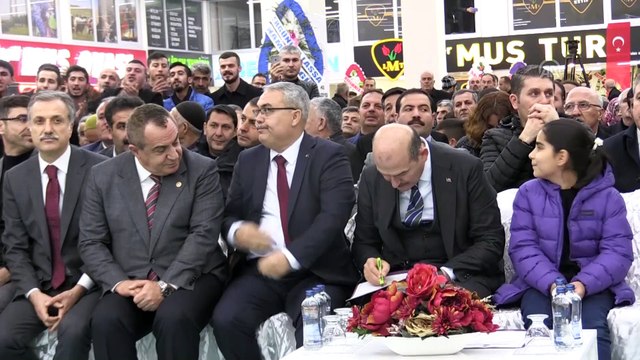 Bakan Soylu: 'Birileri çatlasa da patlasa da Kanal İstanbul'u yapacağız' - MUŞ