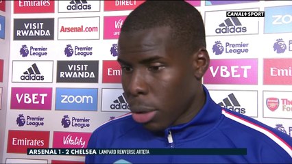 La réaction de Kurt Zouma après Arsenal / Chelsea