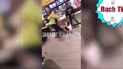 Así fue la pelea más ridícula de la historia, 'estilo wrestling' en un McDonald's