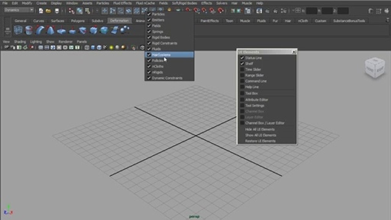 Autodesk Maya Animasyon Yapımı Bölüm-3 Maya arayüzü
