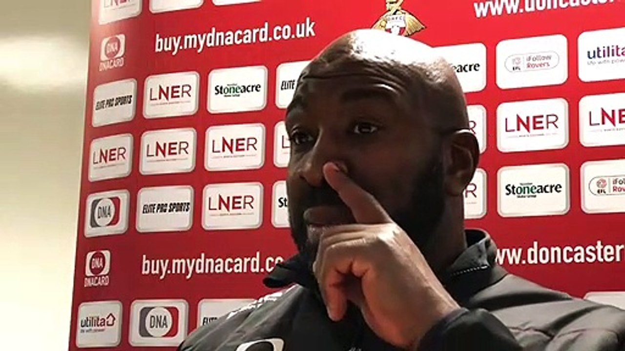 Darren Moore reacts to the defeat to Sunderland