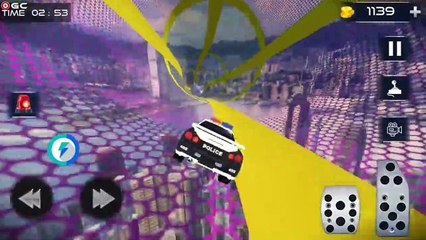 Police Car 3d Simulator Drift Mania Extreme Stunts - Android GamePlay